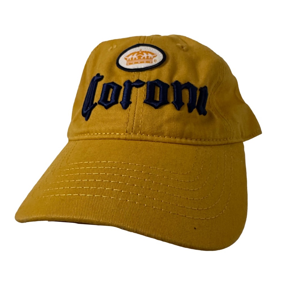 Corona Extra Unisex Yellow Adjustable Strap Baseball Hat 100%‎ Cotton